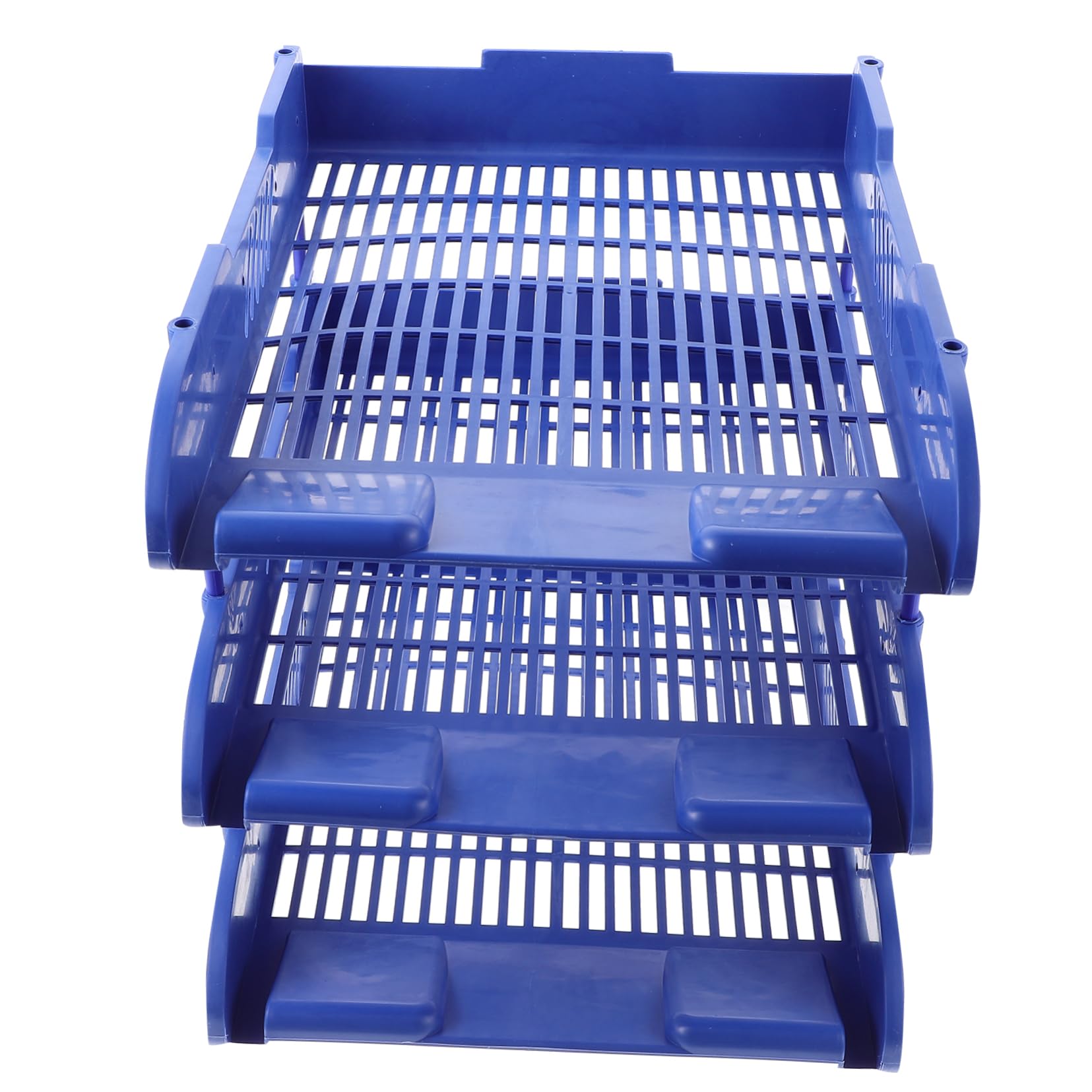 OFFSCH Multi Desk Paper Organizer Vertical File Holder for Office Home Use Document Tray for Efficient Paper Storage and Desktop Organization