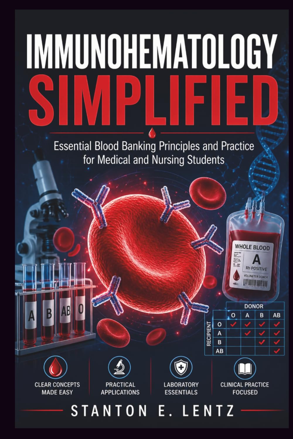 IMMUNOHEMATOLOGY SIMPLIFIED: Essential Blood Banking Principles and Practice for Medical and Nursing Students
