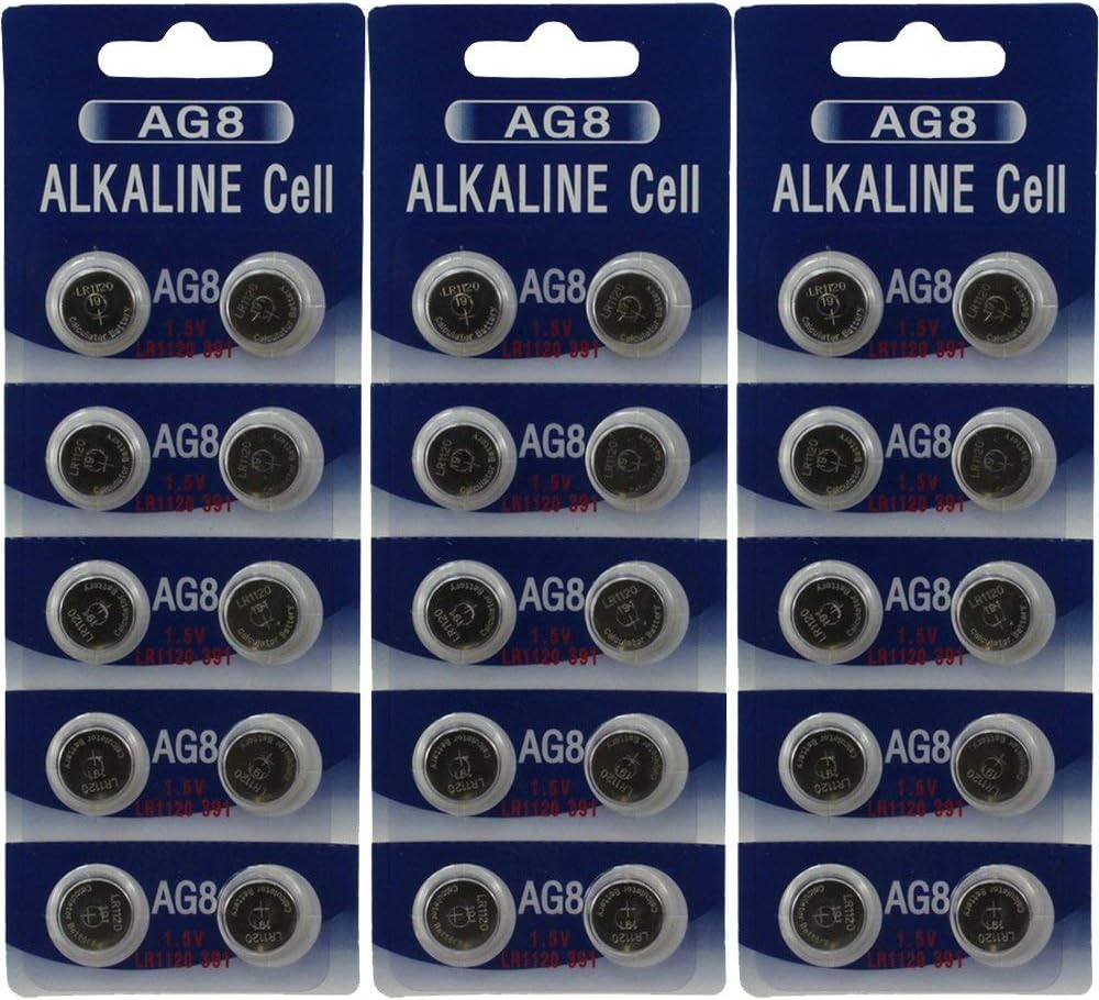 30 AG8 LR1120 391 SR1120 Alkaline Battery