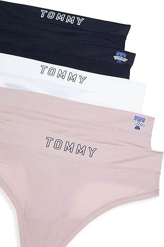 Miniatura 3 de Tommy Hilfiger Tanga para mujer, paquete de 5