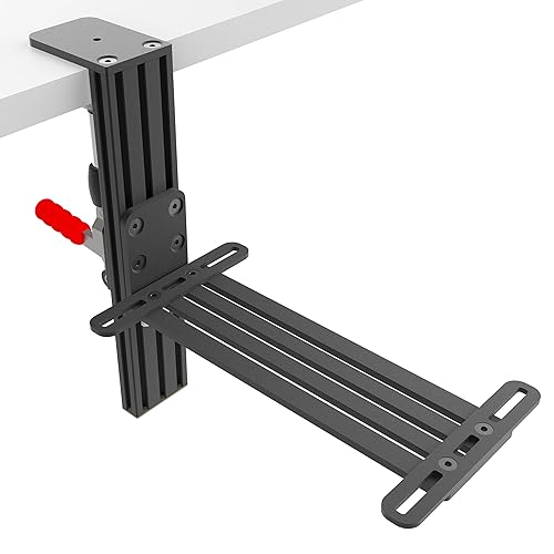 Miniatura 6 de Easyget 2 Pack Desk Mounts for Flight Sim Joystick Compatible With Thrustmaster Hotas Warthog, Thrustmaster MFD Cougar Pack, Winwing Orion 12