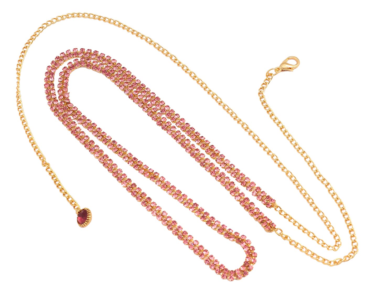 VAMA FASHIONS Pink colour kamarband vaddanam karddhani belly waist hip body belly chain for girls (B09RH55JCC) Amazon Price History, Amazon Price Tracker
