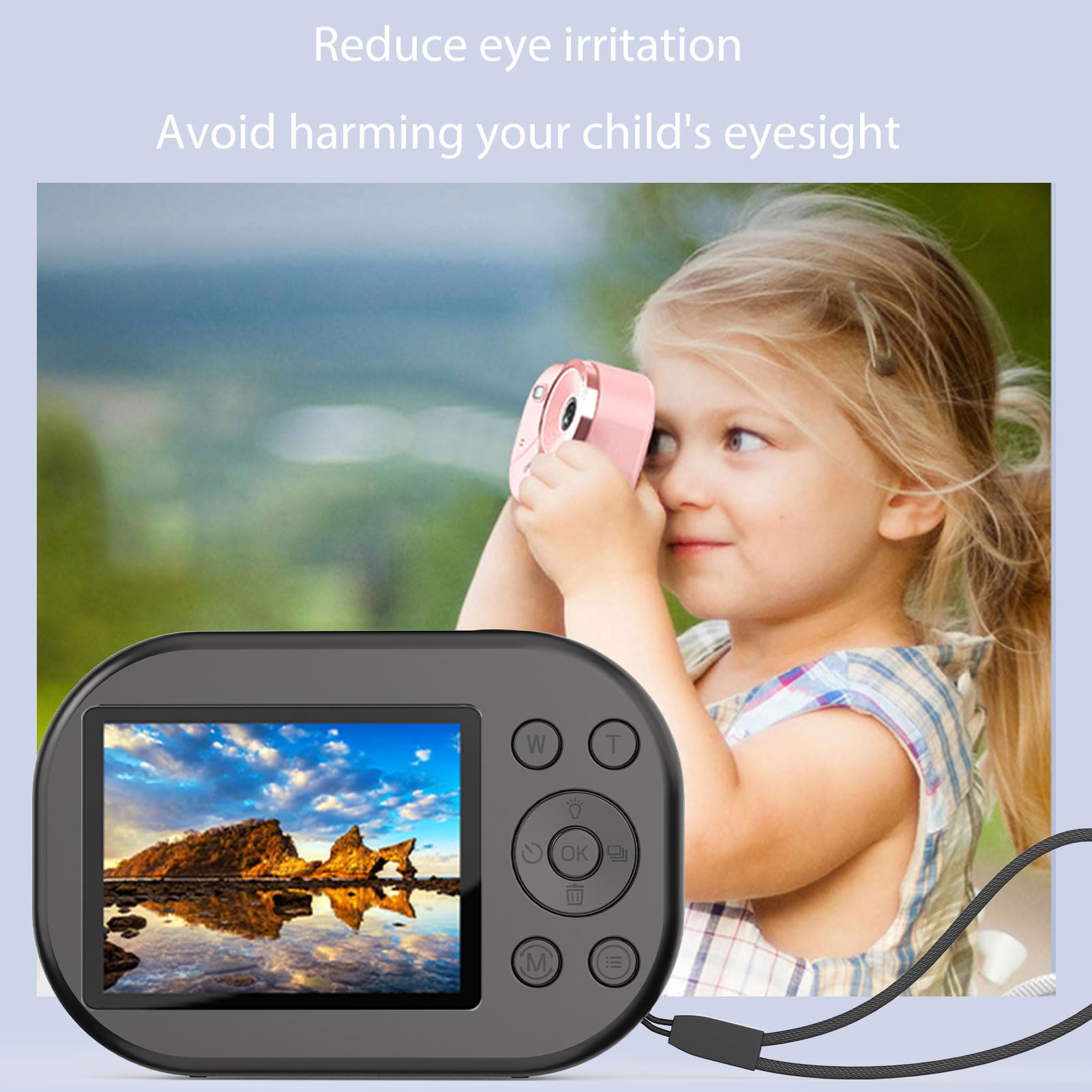 Denash Kamera Cyfrowa 4K 16x Zoom 48MP z kartarnią 32 GB dla Dzieci, Złap Oszałamiające Filmy 4K UHD i 48MP z 16x Cyfrowe Zoom, Obsługa Antyokrębla (BLACK)