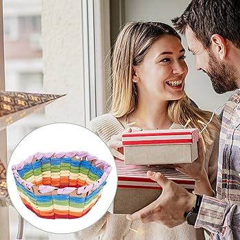 Basket Weaving Kit Rectangular Raffia Ribbon Basket Creative Woven Bowls For Adults Paper Basket Making Kit For Arts And Crafts Projects Basket Activities Jewelry Making Kits G 601099980134719