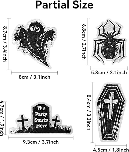 Vista 83 de Parches bordados para automóvil, lindos parches para planchar y coser para automóvil y vehículo, apliques para ropa, vestido, sombrero, jeans, Un