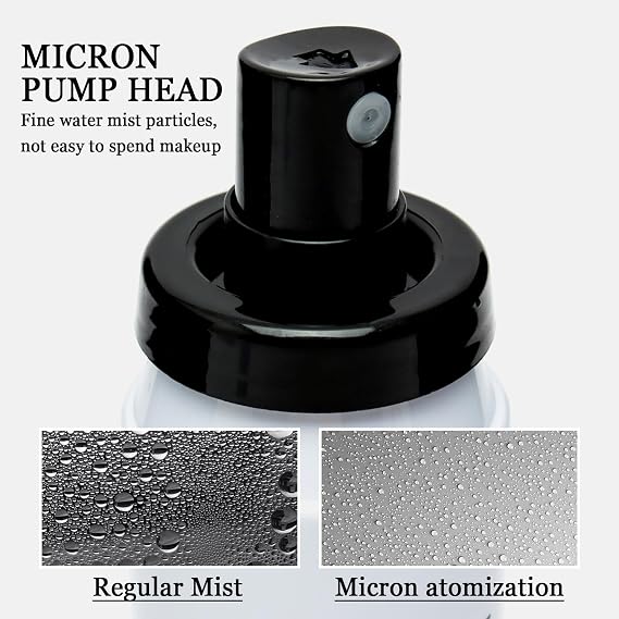 2PCS Face Setting Spray for Makeup Set,Hydrating Matte Makeup Setting Spray for Face,Long-lasting Oil Control Glossy Fixing Spray Makeup,Waterproof Setting Spray for Women and Men
