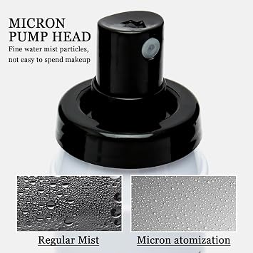 2PCS Face Setting Spray for Makeup Set,Hydrating Matte Makeup Setting Spray for Face,Long-lasting Oil Control Glossy Fixing Spray Makeup,Waterproof Setting Spray for Women and Men