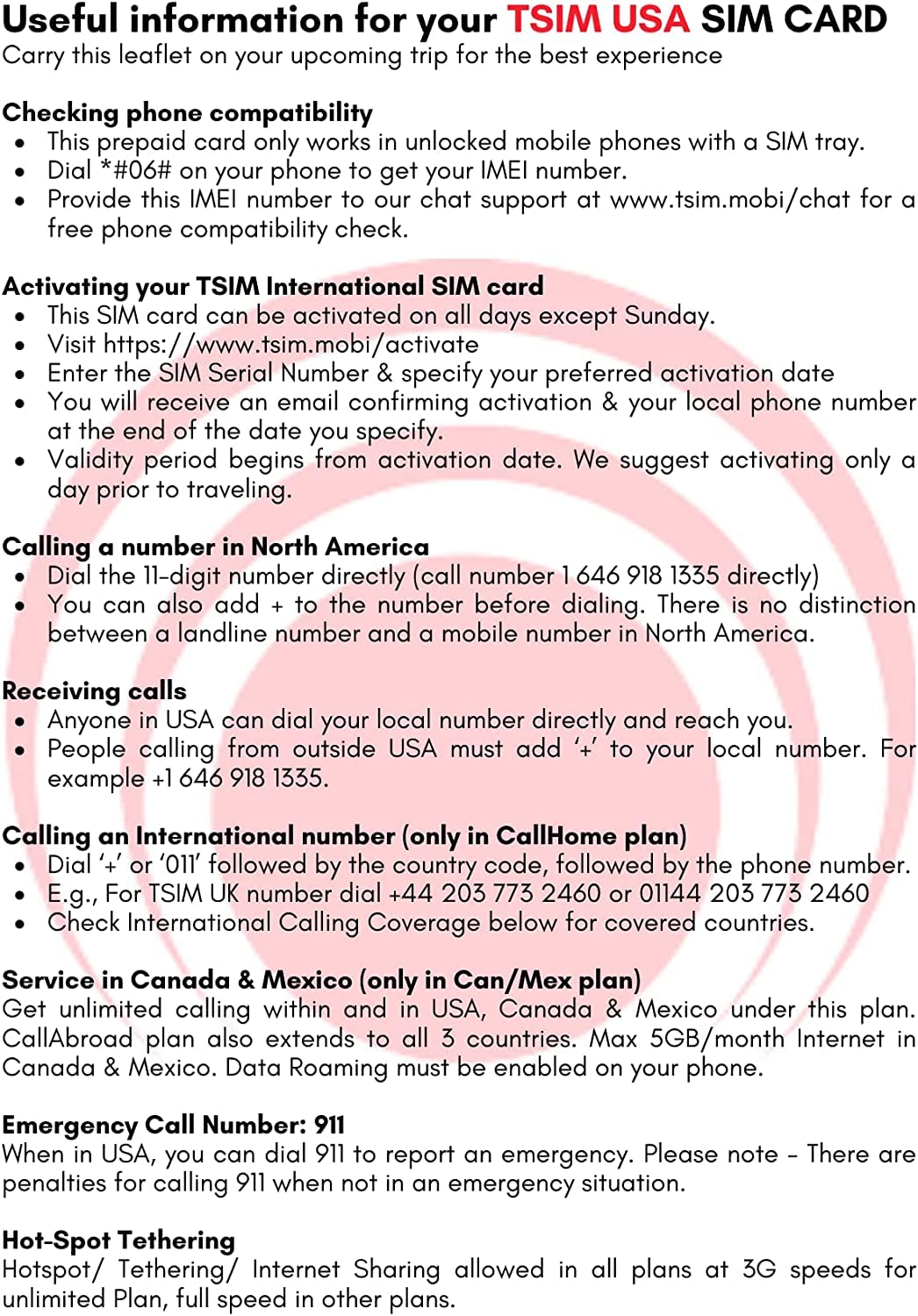 Tarjeta SIM prepagada de EE. UU. Llamadas/mensajes de texto entrantes y salientes ilimitados | Admite datos 5G de ultra alta velocidad. Punto de acceso/anclaje/uso compartido por Internet. (6 GB x 2