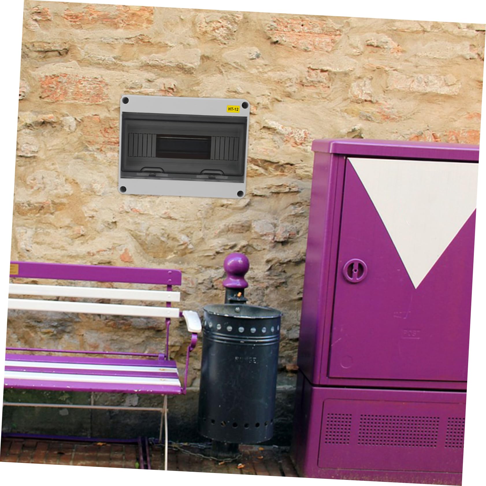 iplusmile Scatola di Giunzione Elettrica per Esterni Coperchio della Scatola Interruttore in Plastica Abs Ampia Capacità per Cablaggio di Illuminazione e Apparecchiature