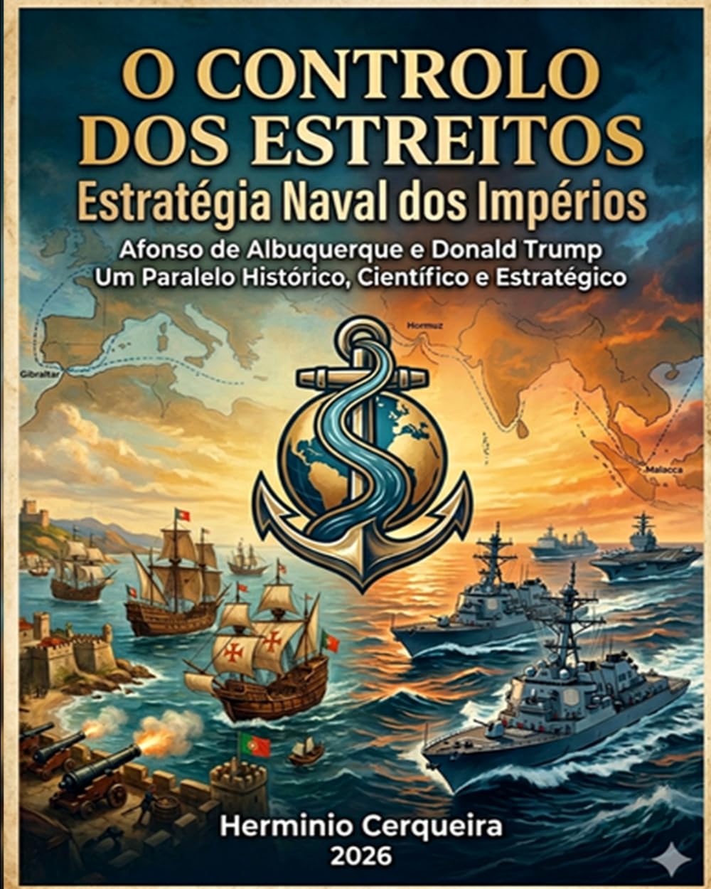 O CONTROLO DOS ESTREITOS - Estratégia Naval dos Impérios: Afonso de Albuquerque e Donald Trump Um Paralelo Histórico, Científico e Estratégico (HERMINIO CERQUEIRA - OS MEUS LIVROS & eBOOKS)