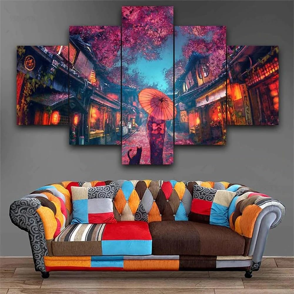 Tableau cuisine décoration murale pour masquer les murs - 7
