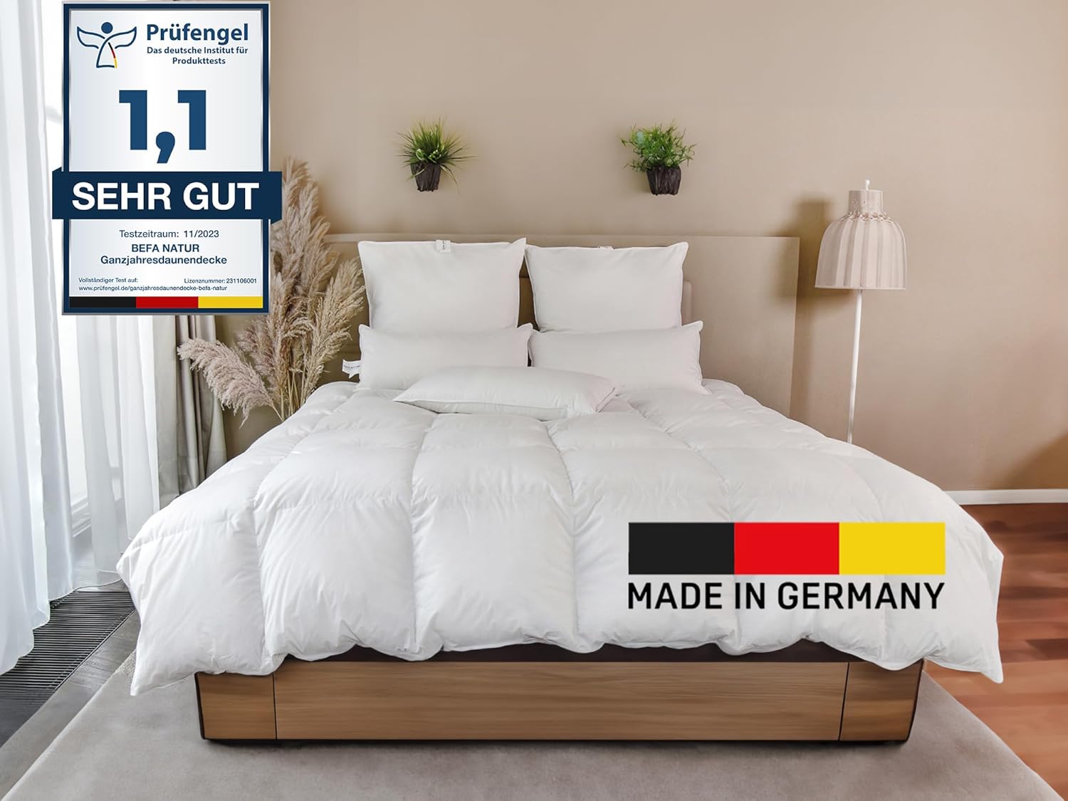 Befa Natur 60% Donzen Dekbed Winter - Grandeur Bedding