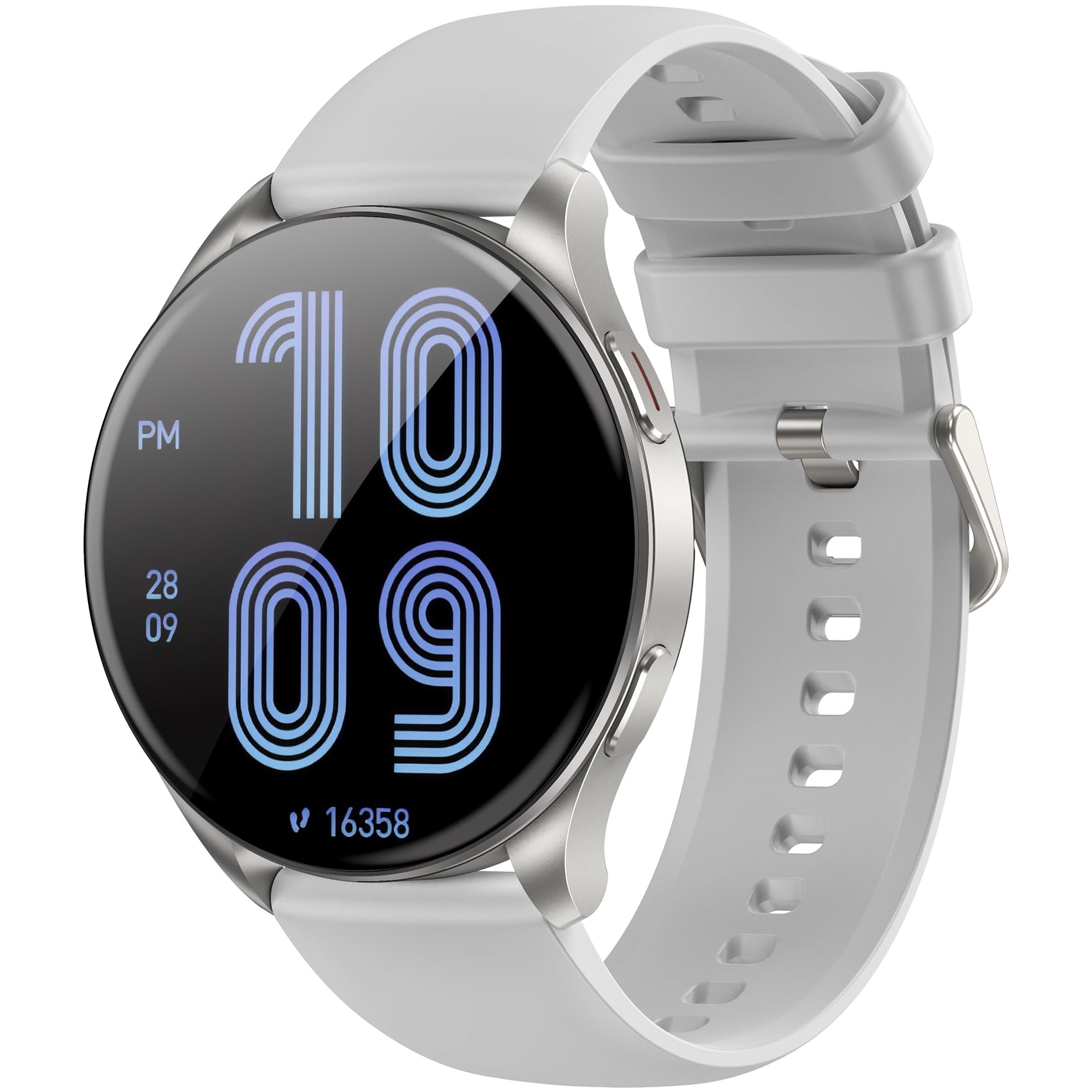 Blackview Smartwatch Uomo Donna, Effettua e Rispondi alle Chiamate, Orologio Smartwatch Fitness con 1.43' HD AMOLED/112+ Sportive/SpO2/Monitoraggio del Sonno/Cardiofrequenzimetro per Android IOS