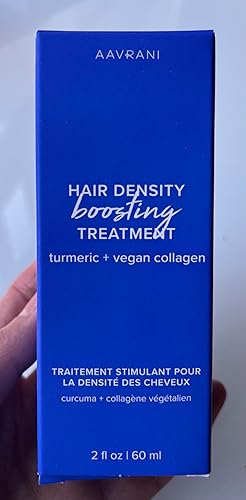 Miniatura 5 de AAVRANI Tratamiento para aumentar la densidad del cabello, Ashwagandha, colágeno vegano y suero de cúrcuma para cabello más grueso y lleno, vegano,