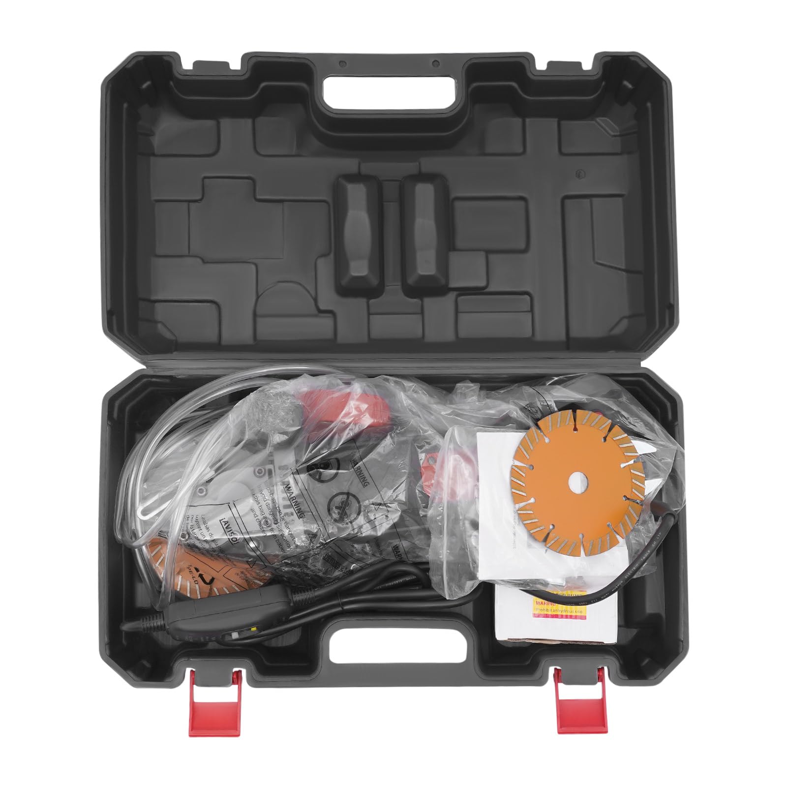 Elektrische Betonschlitzmaschine, 4800W Mauernutfräse, 6200RPM Schlitzfräse Mauerfräse, Betonschneider für professionelle oder tägliche Heimanwender, 220V