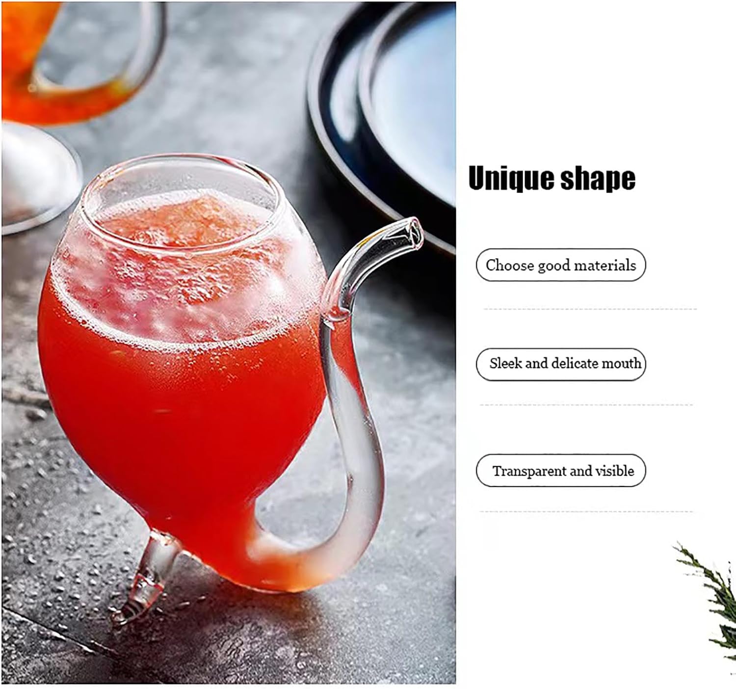 300ML Cocktail Glasses,Transparent Martini Glass,Champagne Glasses,Champagne Flutes,Whiskey Glass,Whiskey Glasses for Men,Bar Glasses,Glassware,Drinking Glasses,Cups