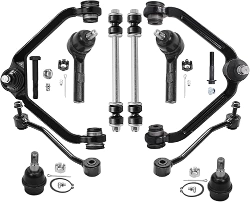 Miniatura 252 de Detroit Axle - Kit de suspensión frontal de 10 piezas para Ford Ranger Mazda B2300 B2500 B3000 B4000, 2 brazos de control superiores, 2 rótulas