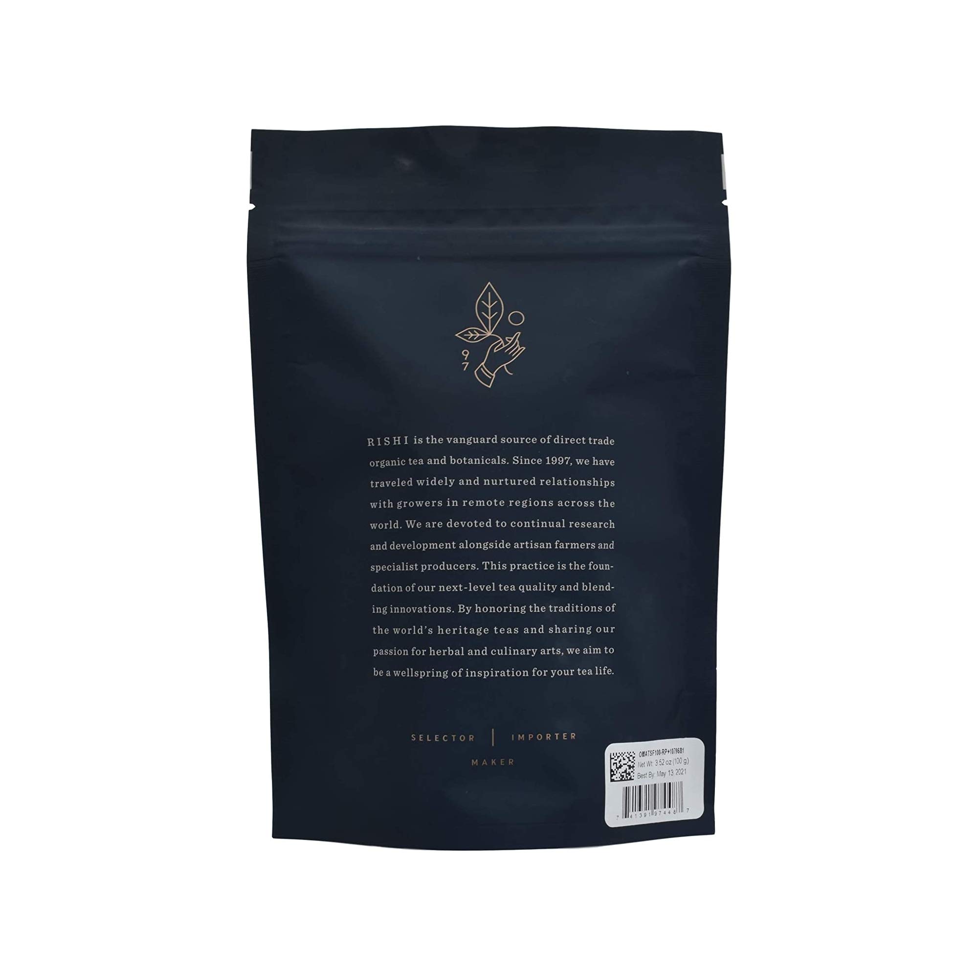 Rishi Tea Teahouse Barista Matcha - Organic Japanese First Harvest Ceremonial Grade Matcha Cafe-Quality Matcha Latte Green Tea — view 6