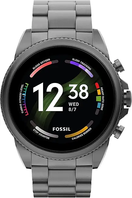 Fossil Gen 6 44mm Touchscreen Smart Watch for Men with Alexa, Fitness, GPS, Music, Notifications