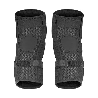 TSG Kneeguard Chamber, Bike Protection MTB Knee Pad, Softshell, Gel Foam, Superlight, Pre Shaped, Comfortable, Ventilated, Flexible, Shock Absorbent, Non Slip NBR Top, Silicone Bottom, Black