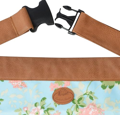 Miniatura 3 de Fallen Fruits - Cinturón de herramientas de jardinería floral para exteriores, ajustable, duradero, 4 bolsillos, delantal de cintura (18.1 in x 13.8