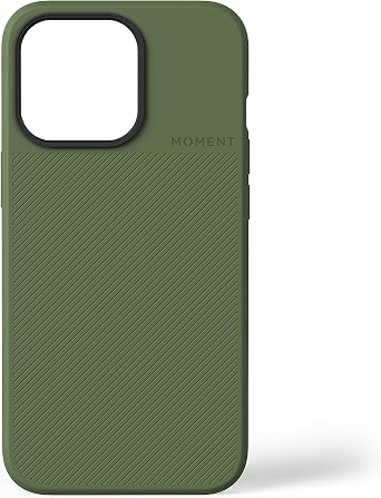 Moment Camera Case for iPhone 13 Pro MagSafe Compatible, Attach Snap-On Filters Lenses Olive, iPhone 13 Pro