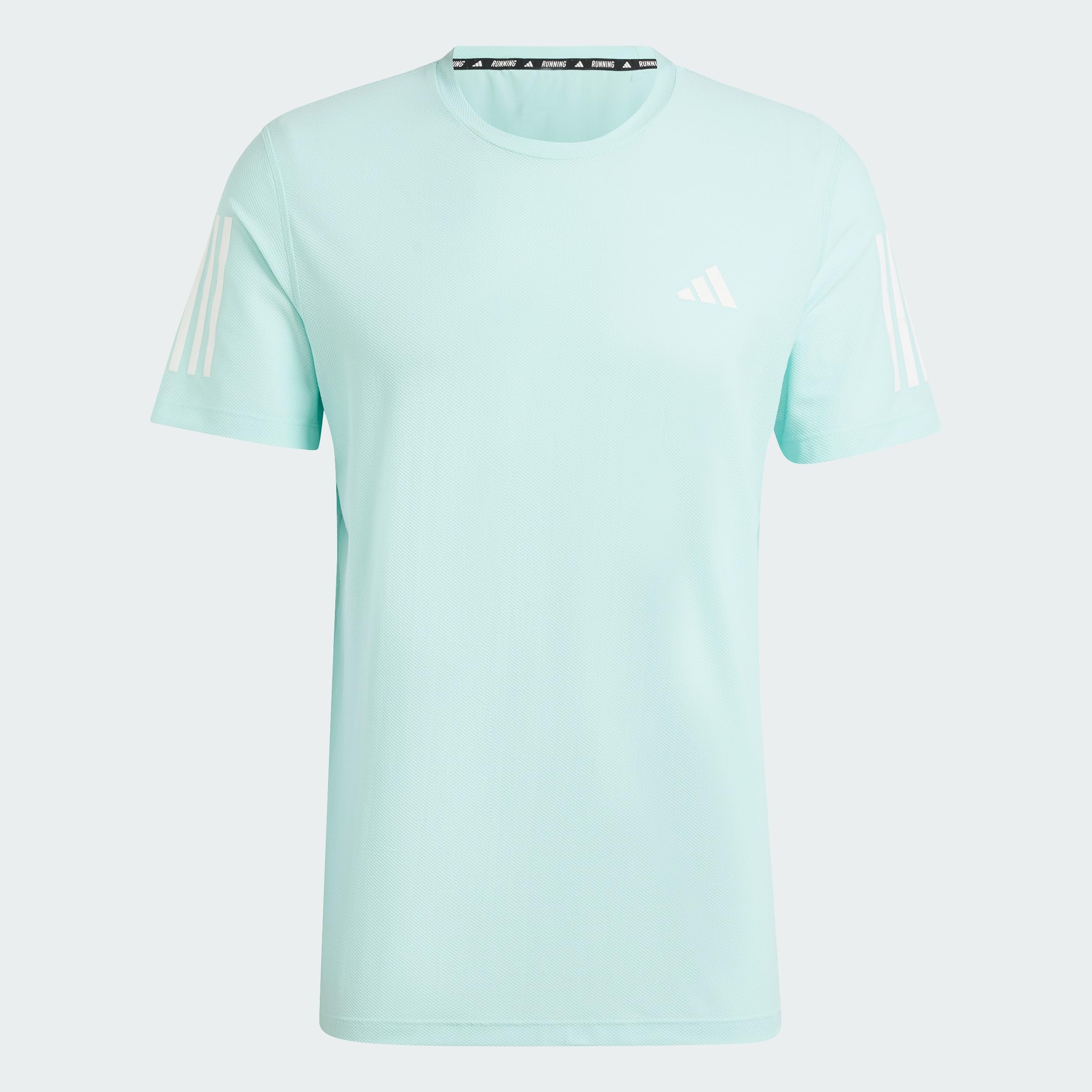 Adidas Homme Own The Run Tee, Semi Flash Aqua, XS