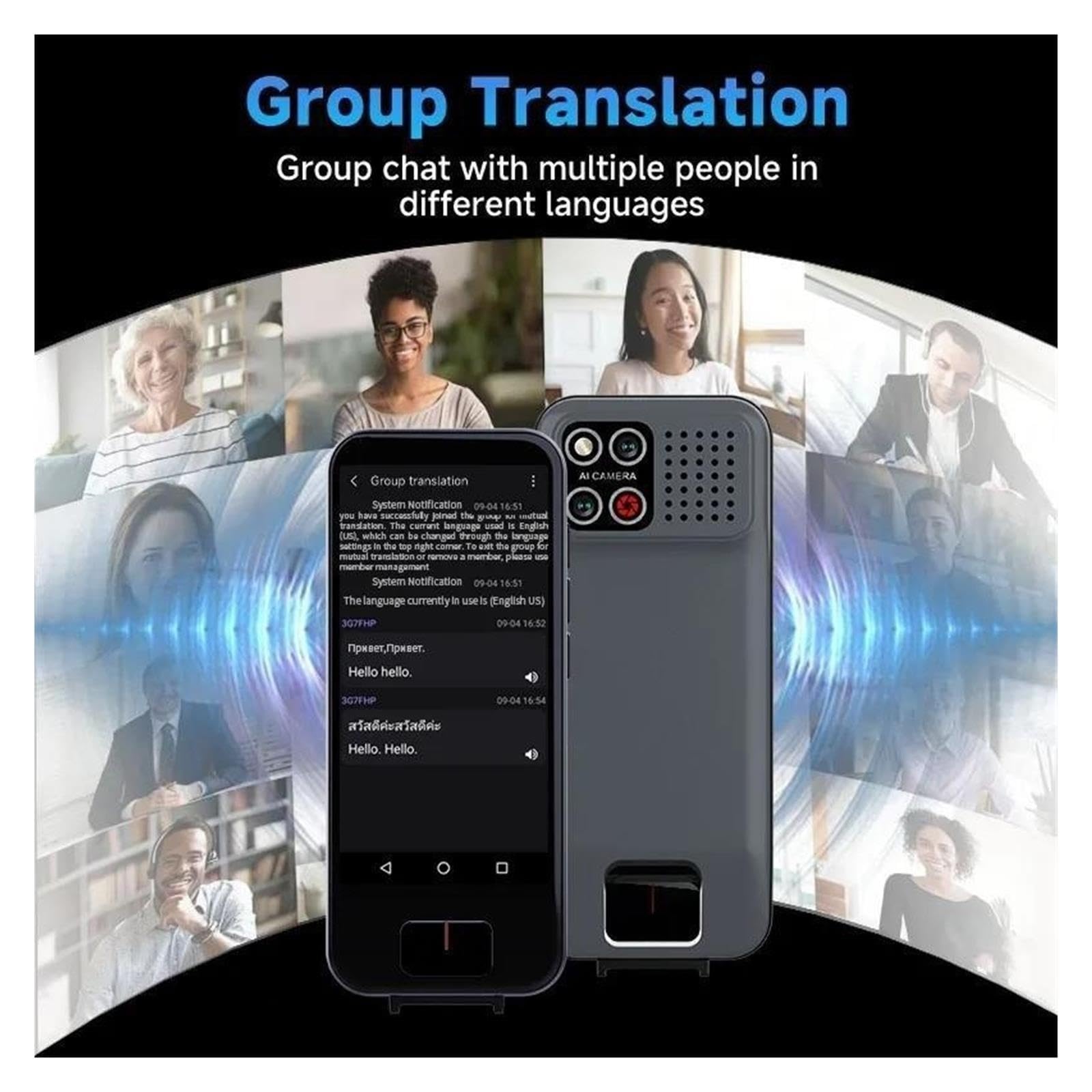 Appareil de traduction de langue S50 Pro