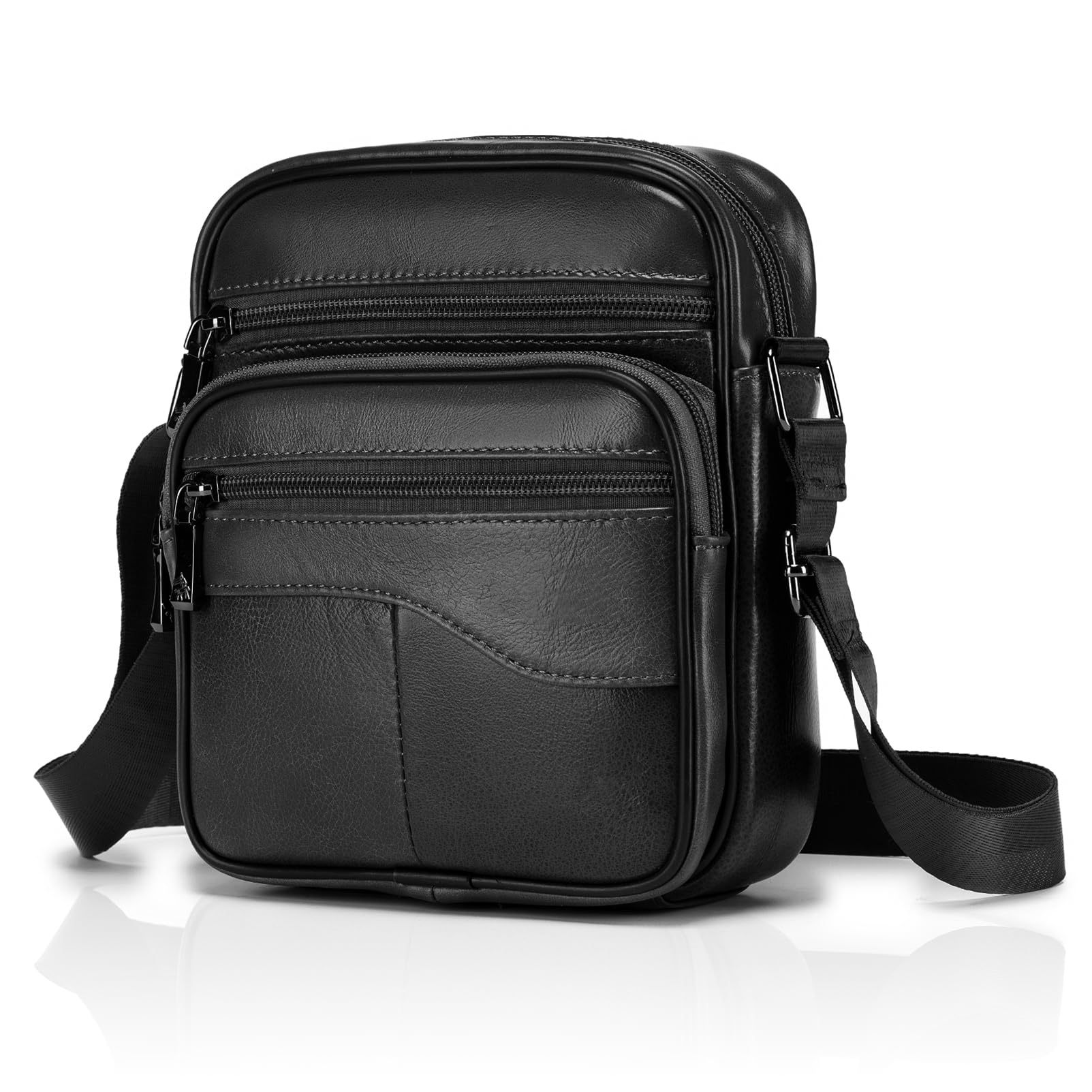 Mannen Mobiele Telefoon Crossbody Tas Nylon, 6.9 inch
