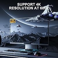 Vista 4 de Mini PC Stick Intel Celeron J4125 Windows 11 Pro 8GB DDR4 512GB SSD Compute Stick Soporte 4K HD, Gigabit Ethernet, 2.4G+5.0G Dual Band Wi-Fi, puerto