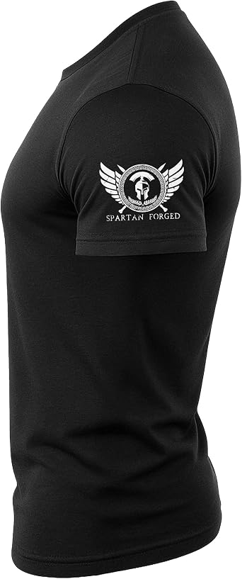 GYMTIER Alpha Gold - Spartan Forged - Men's Gym T-Shirt - Bodybuilding Workout Top