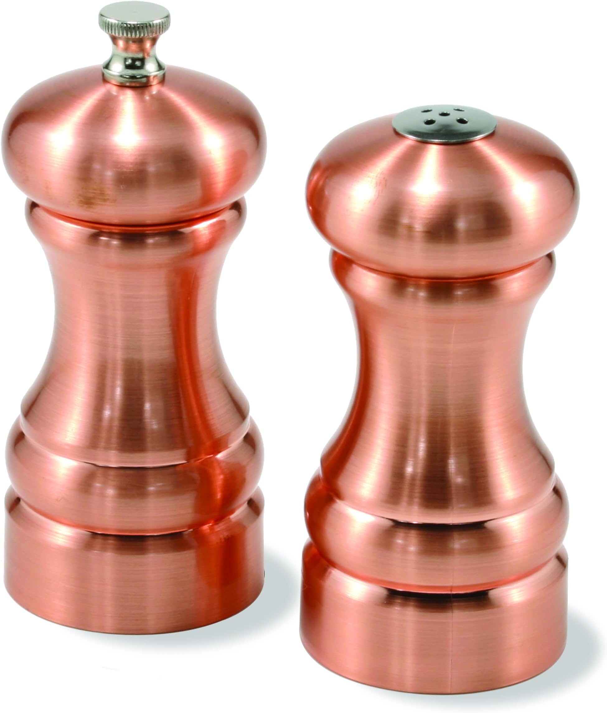 Olde Thompson Columbia Copper Pepper Mill & Salt Shaker Set