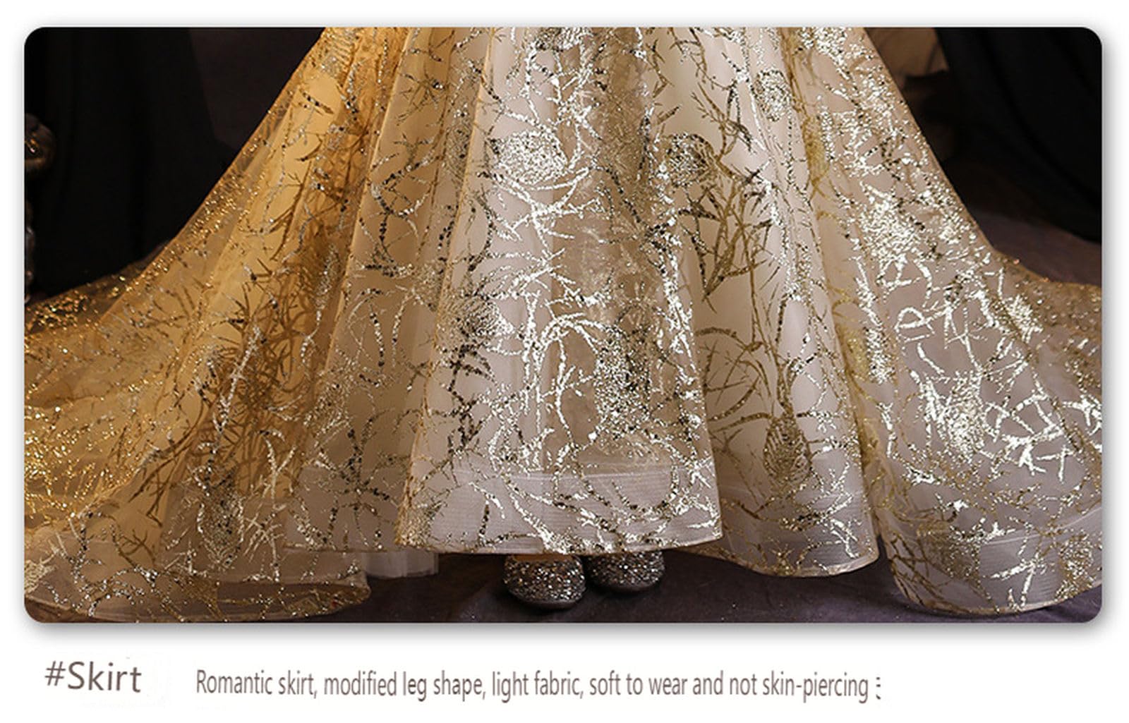 Formelles Mädchenkleid, Festzug-Ballkleid, Abschlussball, formelles Kleid für besondere Anlässe, Brautjungfer, Hochzeit, Prinzessin, Kindergeburtstag, Ballparty, Mädchenkleid für besondere Anlässe