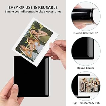 Amazon.com - HIYQIN 5 Pack Magnetic Photo Frames for Instax
