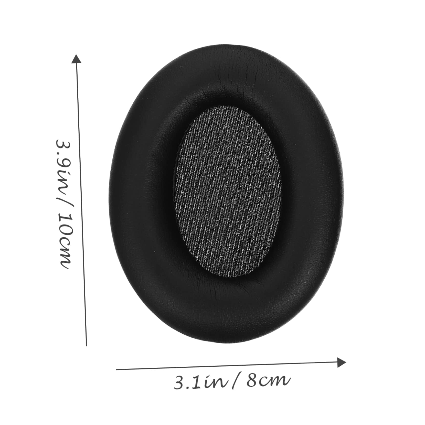 DOITOOL 4 Set Paraorecchie Cuscinetto Per Le Cuffie Cuscinetti Auricolari Copriorecchie Per Cuffie Sanitarie Copricapo Di Ricambio Cuffia Custodia Protettiva Auricolare Finta Pelle