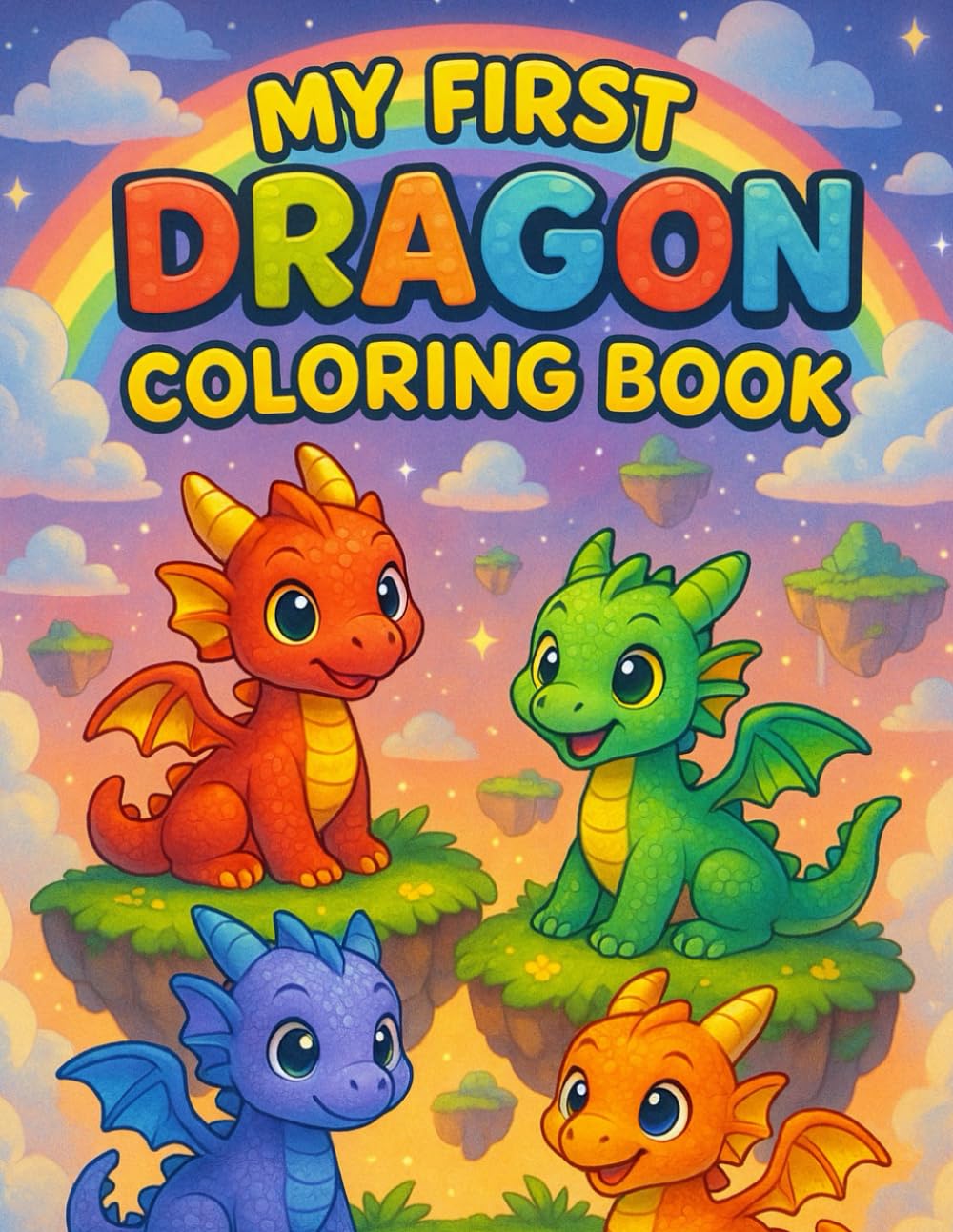 My First Dragon Coloring Book (My First Coloring Books)