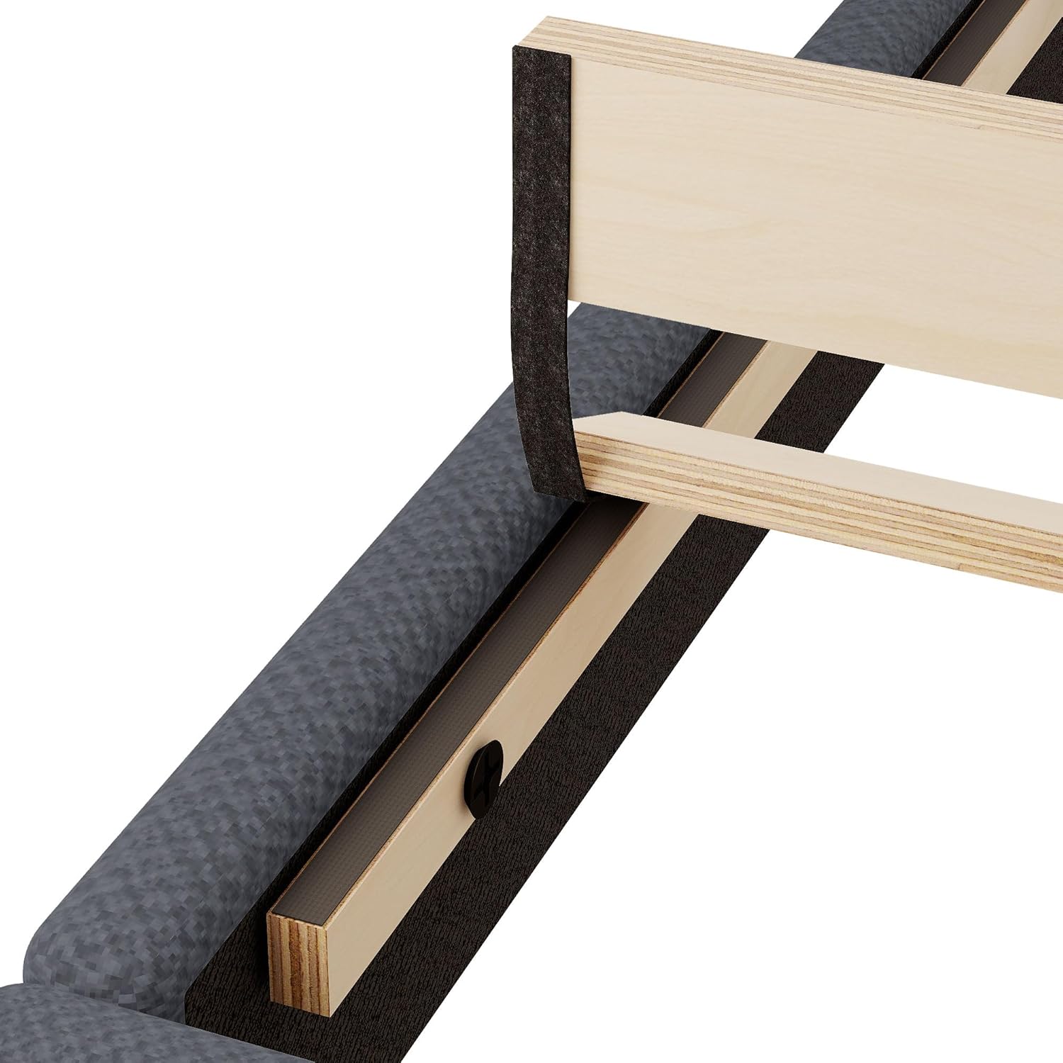 King Size Bed Frame, Linen Upholstered Platform Bed with Storage Headboard, Strong Wooden Slats Support, No Box Spring Needed, Easy Assembly, Dark Grey