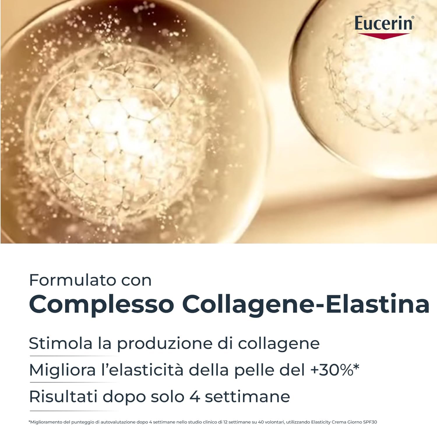 Eucerin Hyaluron-Filler + Elasticity Crema Giorno SPF 15 50 ml, Crema viso antimacchie e antirughe, Formula con Acido Ialuronico elasticizzante e Thiamidol per tutti i tipi di pelle
