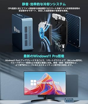 Amazon.co.jp: Bmax ミニpc 最新第13世代 Intel N150搭載 4コア