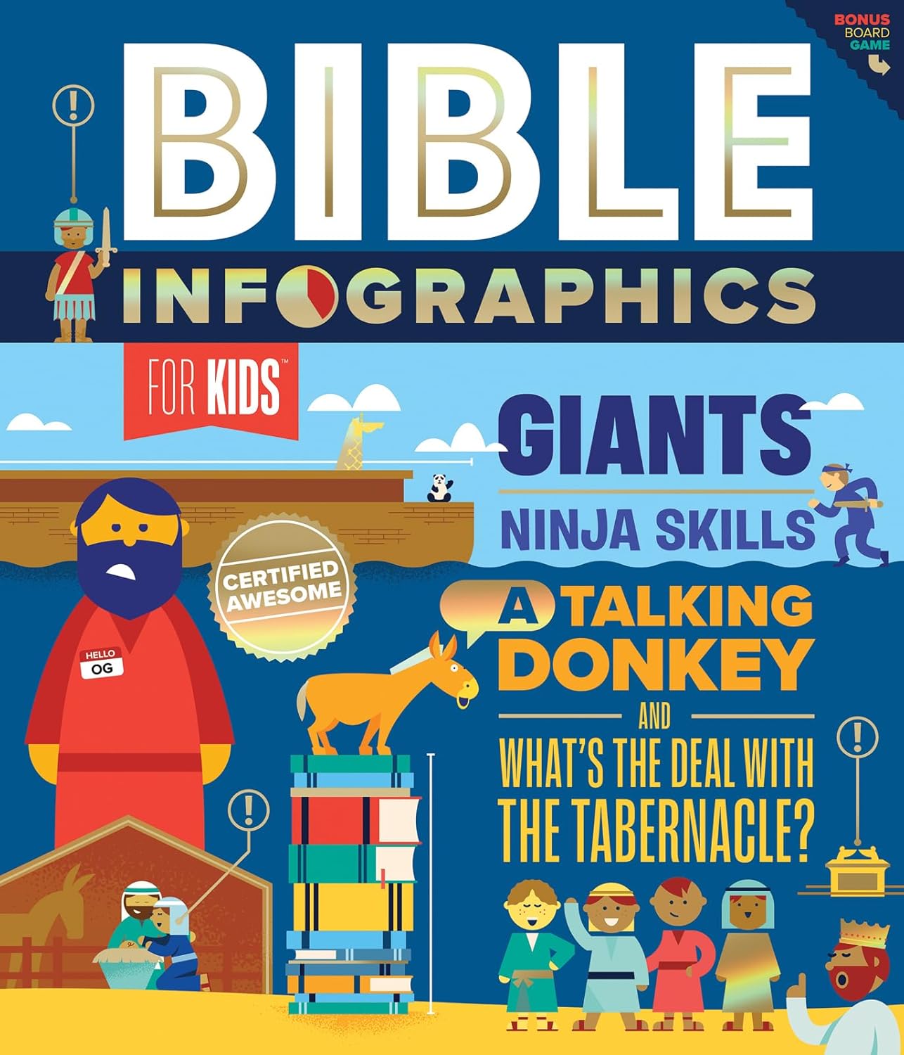 Bible Infographics for Kids: Giants, Ninja Skills, a Talking Donkey, and What’s the Deal with the Tabernacle? Bible Infographics for Kids: Giants, Ninja Skills, a Talking Donkey, and What’s the Deal with the Tabernacle?
