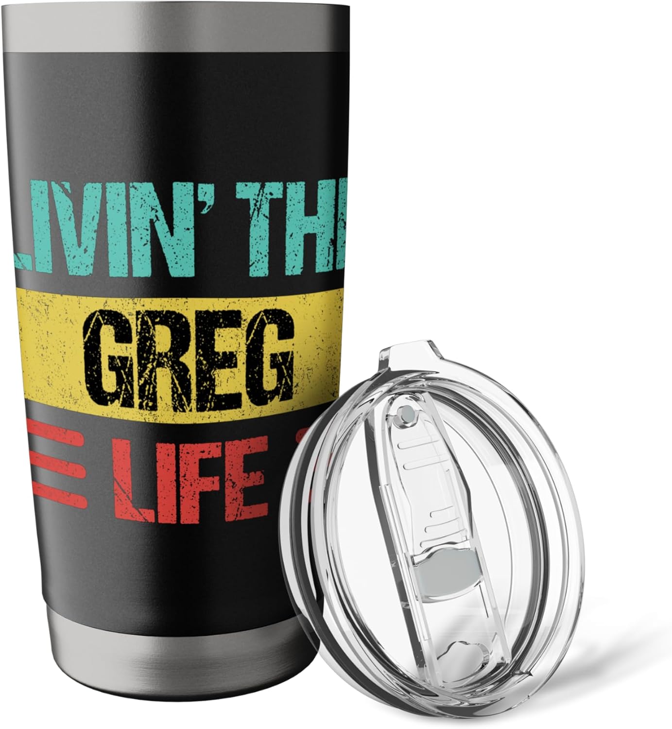 Greg Name Stainless Steel Insulated Tumbler - Image 5
