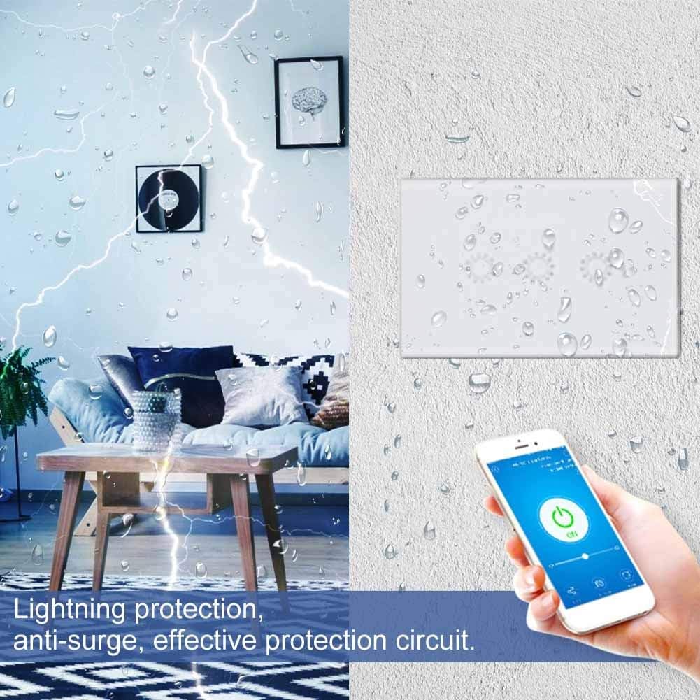 Smart switch with lightning protection feature