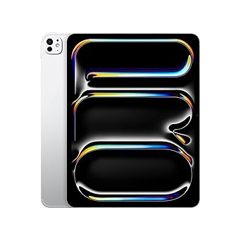 Apple iPad Pro 13″ (M4): Ultra Retina XDR Display, 2TB, 12MP Front Camera / 12MP Back Camera, LiDAR Scanner, Wi-Fi 6E + 5G Cellular with eSIM, All-Day Battery Life, Nano-Texture Glass — Silver - image, photos