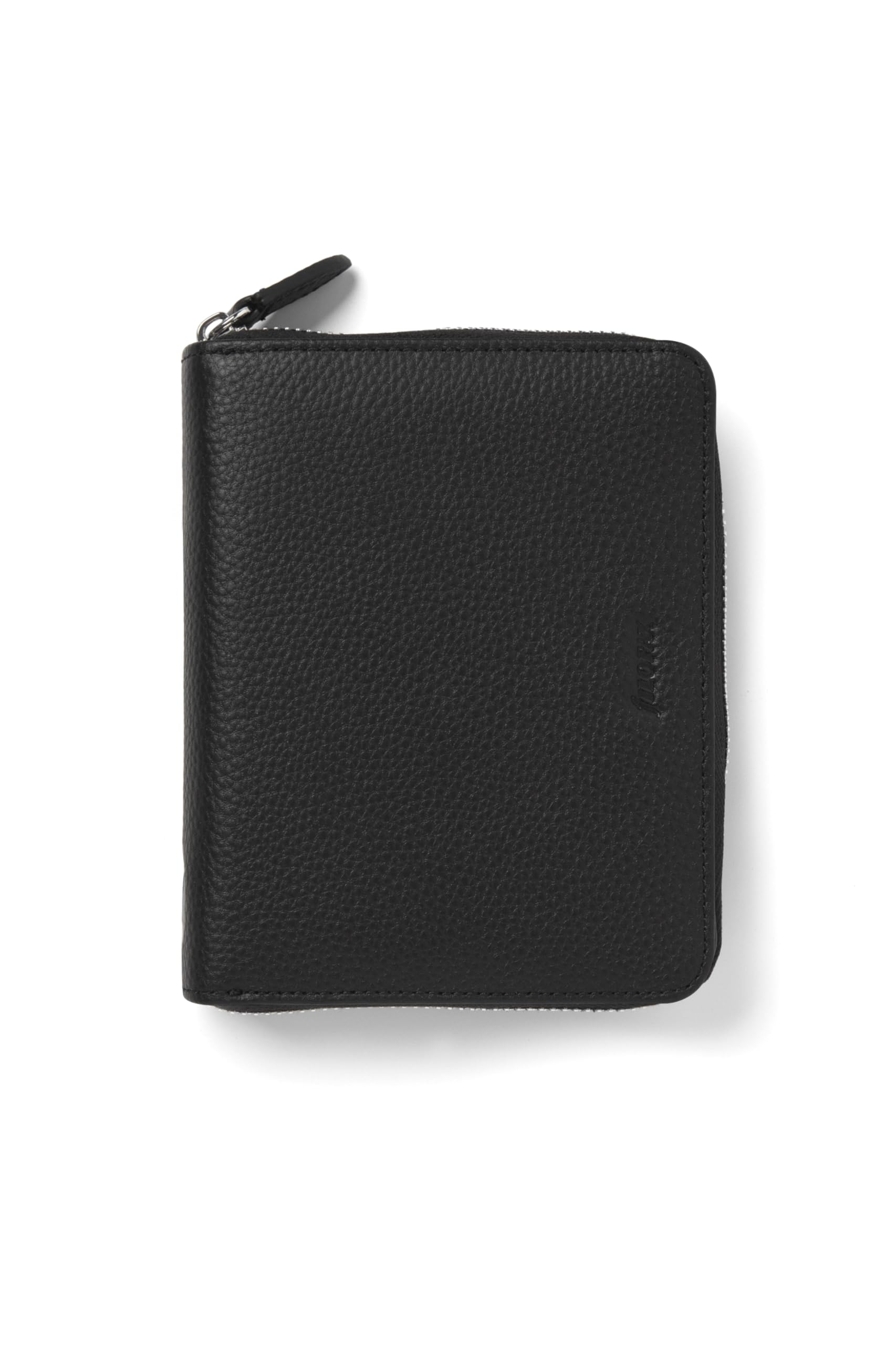 Filofax Pocket Compact Zip Norfolk Organizer - Nero