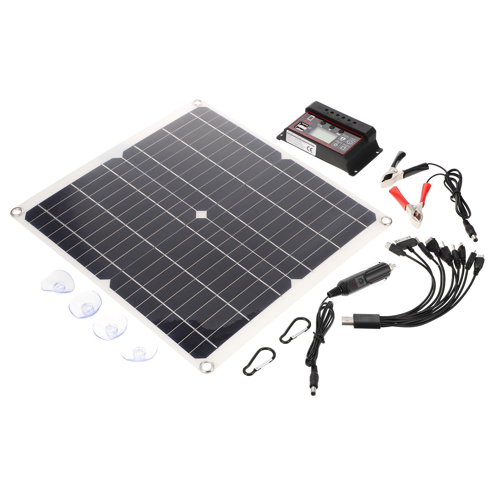 Monocristallino Pannello Solare Portatile per Ricarica Outdoor 25w