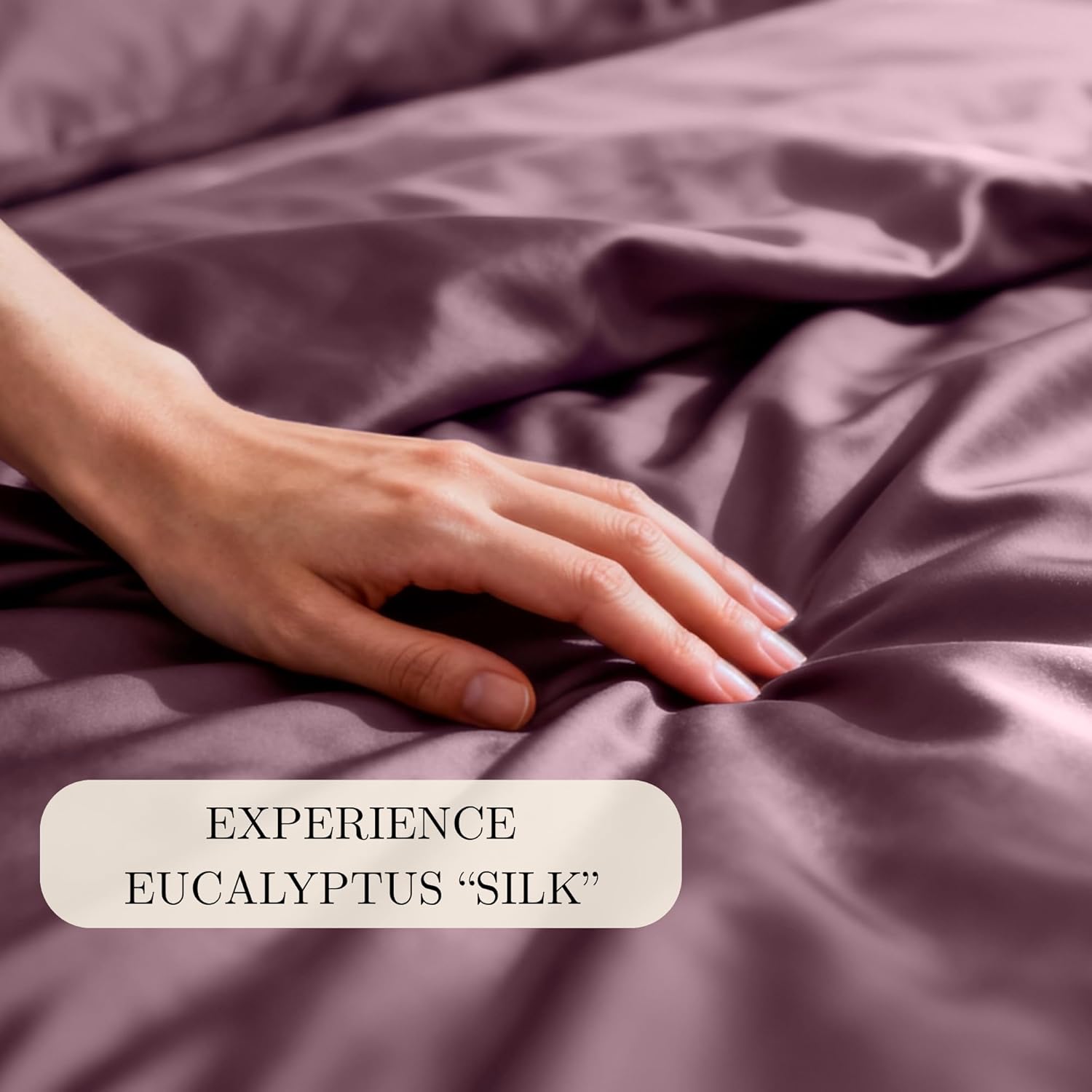 ユーカリシーツ - 銀を注入して防臭、シルク繊維よりも柔らかく、綿よりも涼しい - 暑い眠りや敏感肌に最適 - テンセルリヨセル10