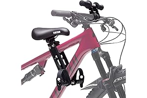 Kids Ride Shotgun: Premier Mountain Bike Front Mounted Child Seat and Handlebar