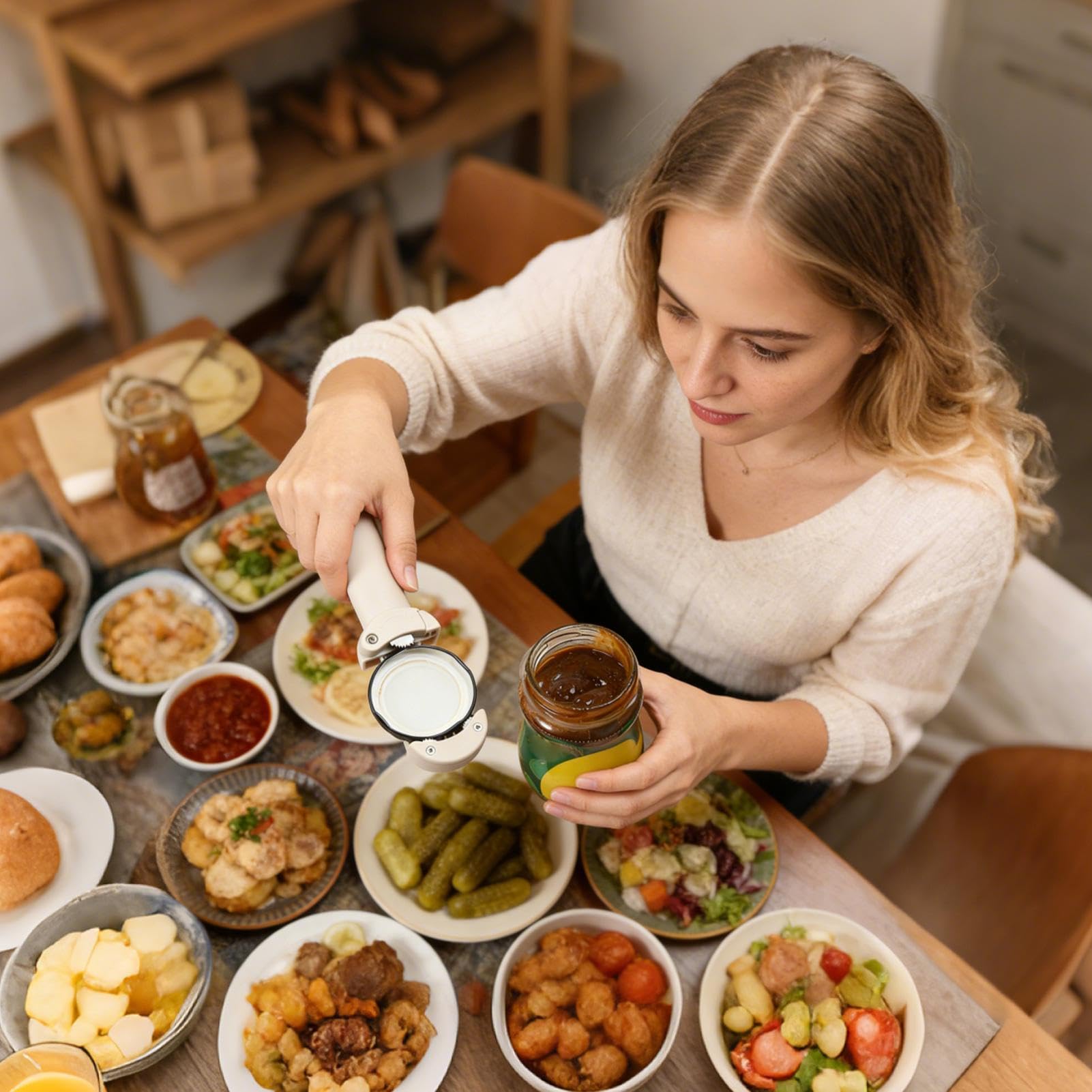 Abridor de botellas, removedor de tapa magnético retráctil para el hogar, cocina, exterior, picnic, camping, fiesta y barbacoa, herramienta esencial para una apertura fácil y rápida