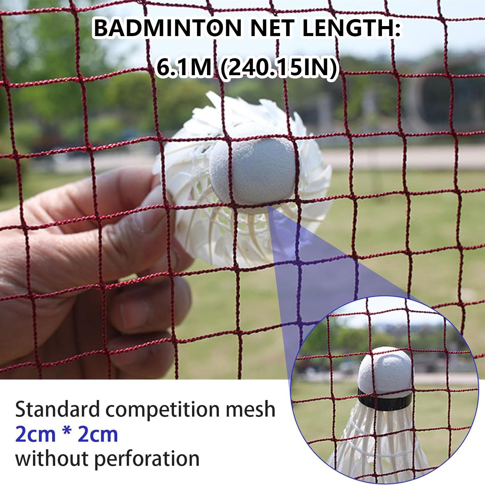 Palo Da Badminton Per Giardino Supporto Rete Portatile | Base Zavorrata/Rete, Pali Telaio Rete Badminton1,55 M, Uso Interno Esterno Parco Stadio Campo Sportivo