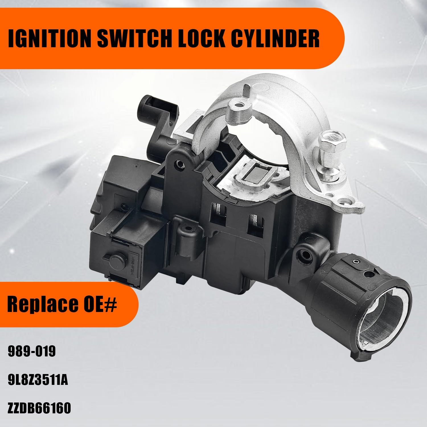 Ignition Lock Housing with Anti-theft Bolt fit for 2008-2011 Mazda Tribute Ford Focus, 2008-2012 Ford Escape, 2008-2010 Mercury Mariner, Replace OE 989-019 9L8Z3511A ZZDB66160